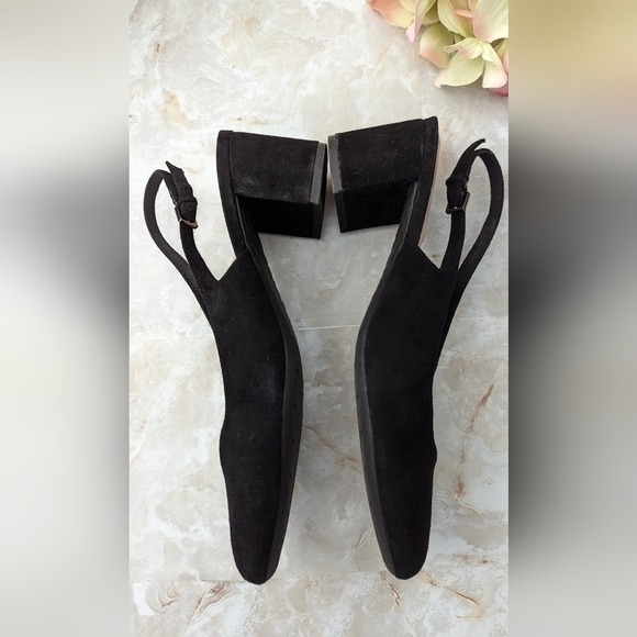 Easy Spirit Evolve Rita Black Slingback Heel Size 8.5 M - Picture 9 of 10
